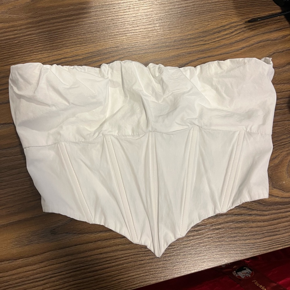 Princess Polly bubble bandeau corset top